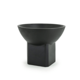 Houten schaal Bora medium - black