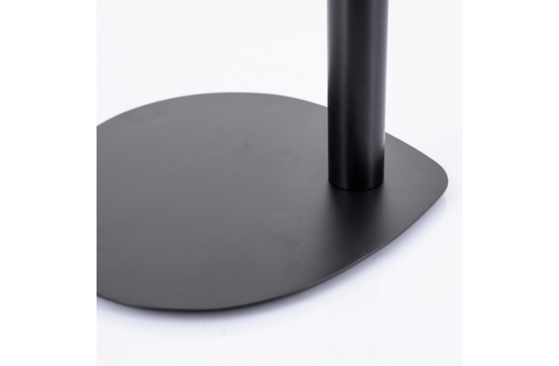 Bijzettafel Flake small - black