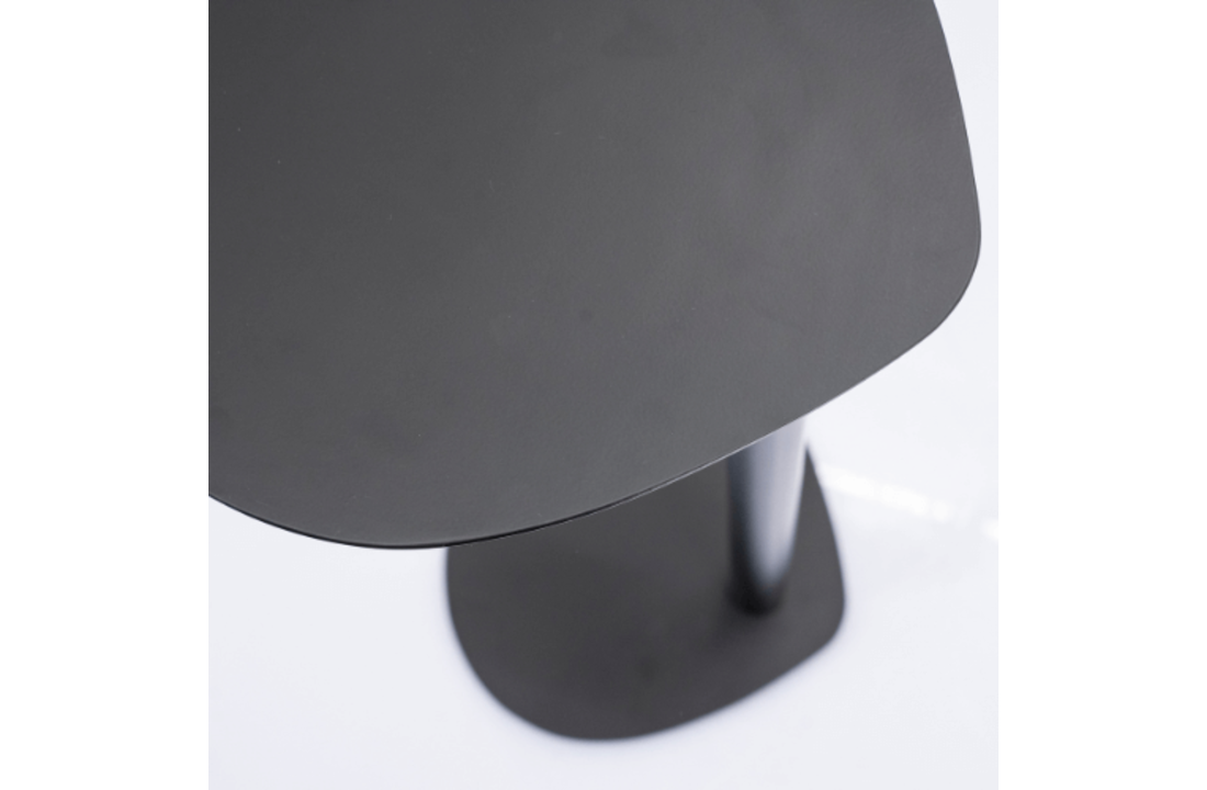 Bijzettafel Flake small - black