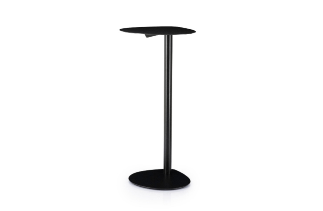 Bijzettafel Flake large - black