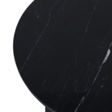 Salontafel Collin | Zwart marmer 75 cm