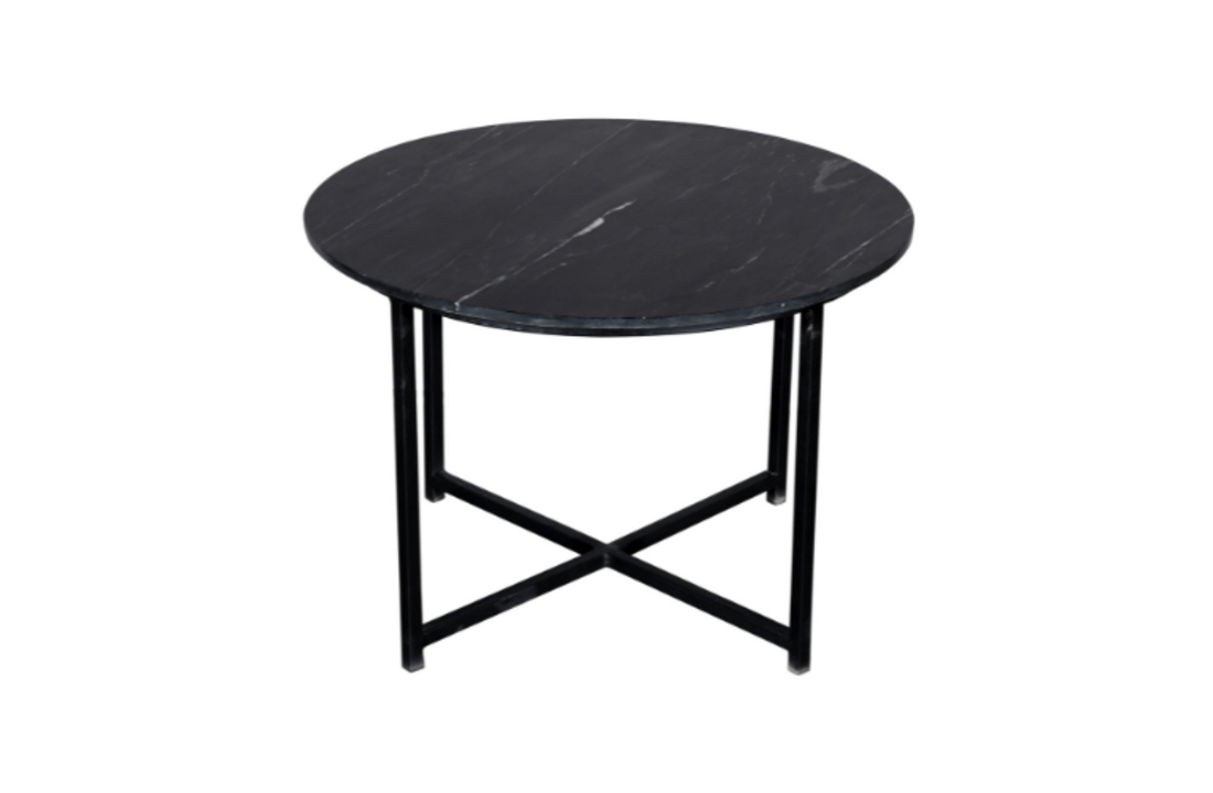 Salontafel Collin | Zwart marmer 75 cm