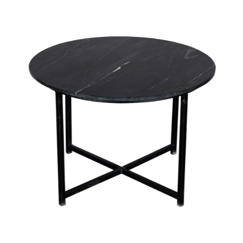 Salontafel Collin | Zwart marmer 75 cm