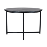 Salontafel Collin | Zwart marmer 75 cm