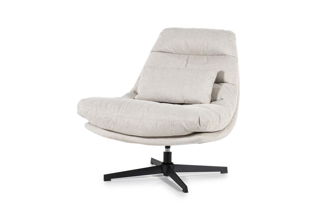 Fauteuil Cooper met kussen - beige Houston