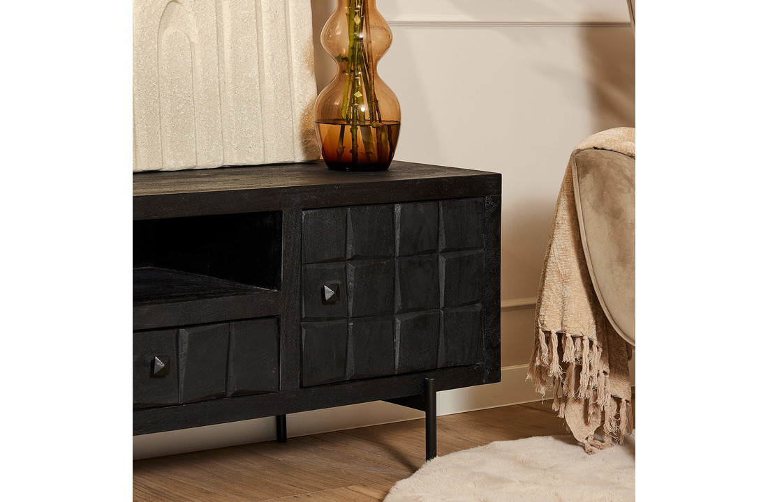 Tv meubel Brandy Black | 150 cm