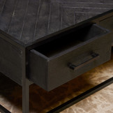 Salontafel New York 80 cm | Zwart