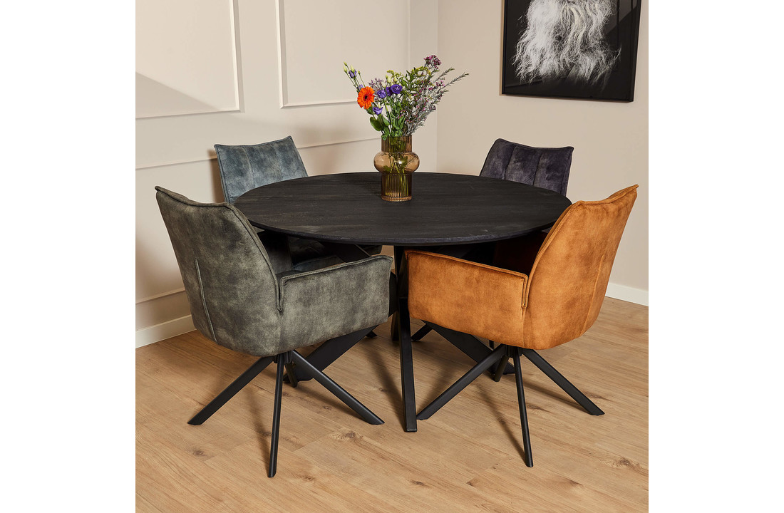 Eetkamerstoel Dani | Velvet Licht blauw