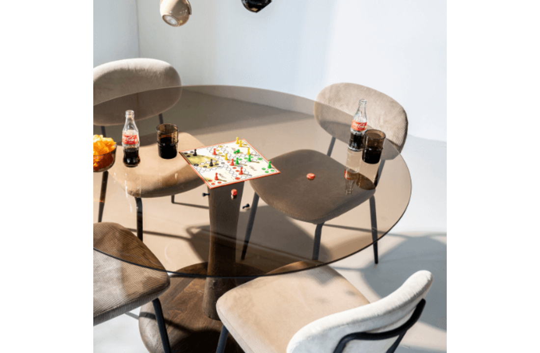 Eettafel Boogie - brown