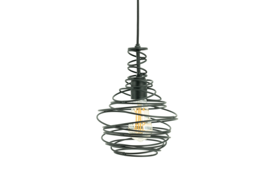 Hanglamp Coil - black