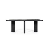Eettafel Fynn 200x100x75 - zwart