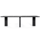 Eettafel Fynn 280x100x75 - zwart