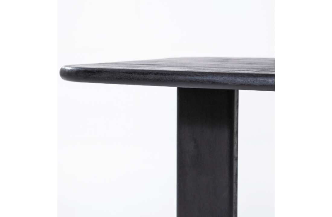 Eettafel Fynn 280x100x75 - zwart