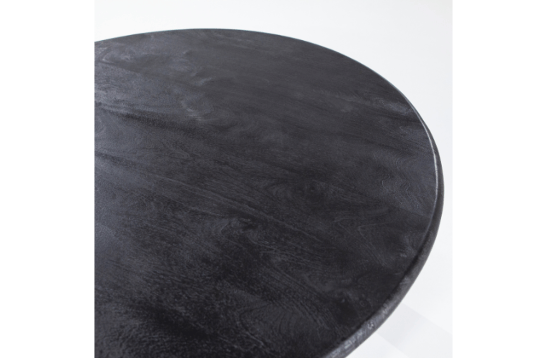 Eleonora | Eettafel Fynn Ø130 - zwart