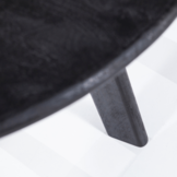 Eleonora | Eettafel Fynn Ø130 - zwart