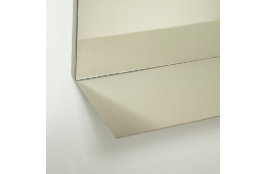 Spiegel Image rectangular - beige