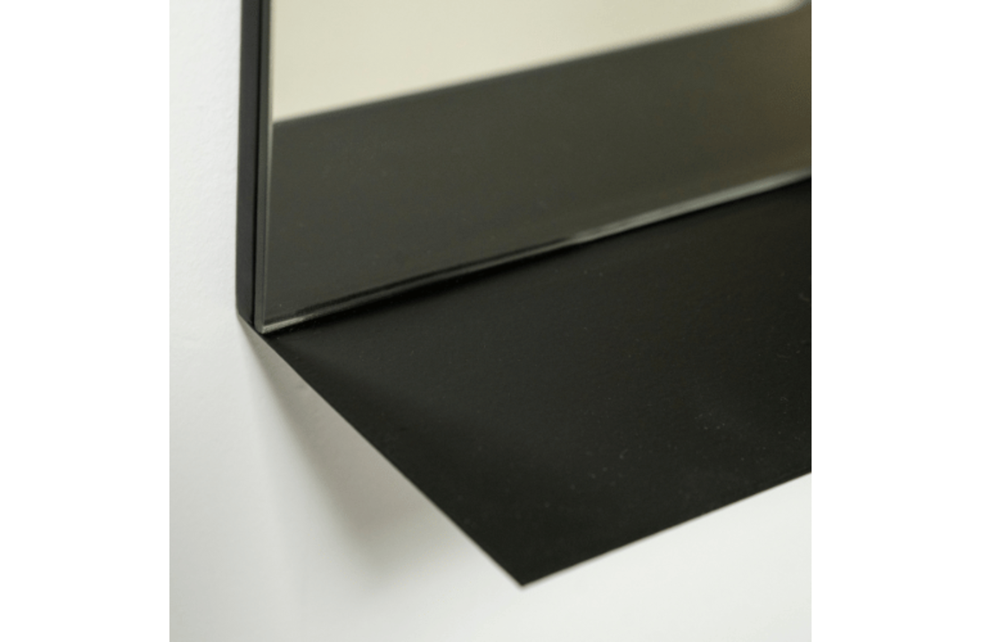 Spiegel Image rectangular - black