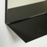 Spiegel Image rectangular - black