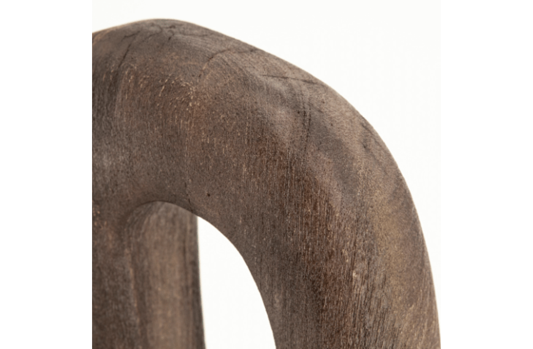 Houten beeld Core large - brown