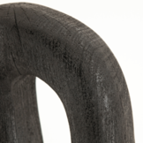 Houten beeld Core large - black