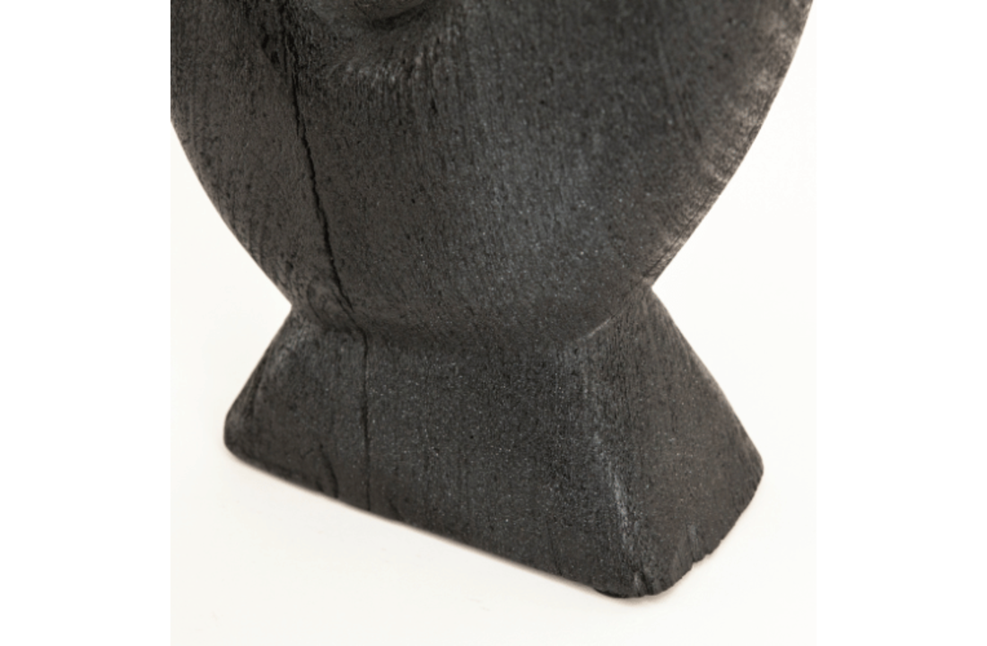 Houten beeld Core large - black