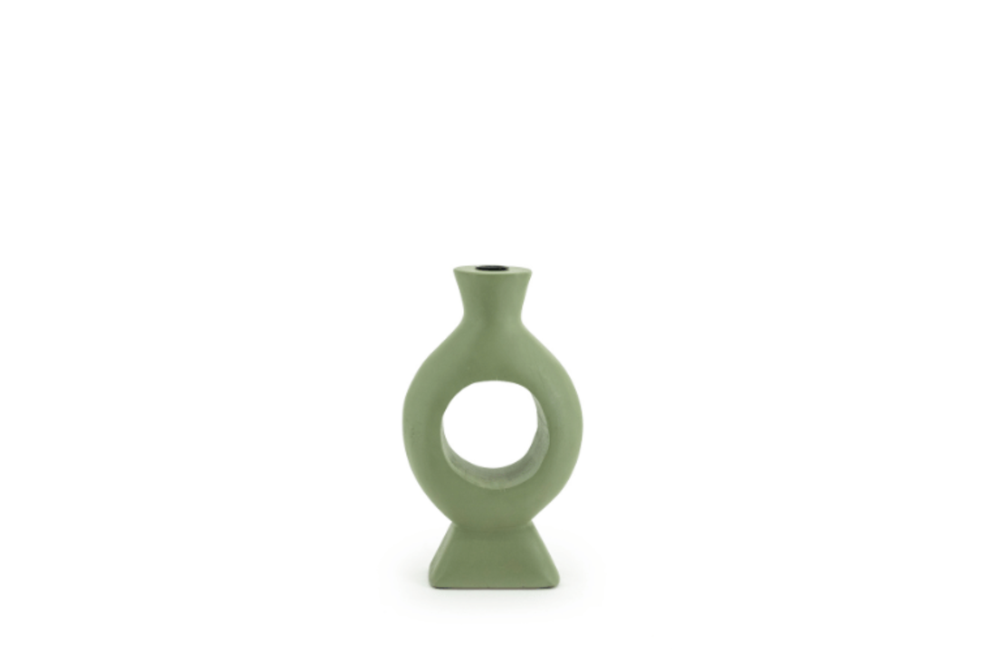 Kandelaar Torch small - green