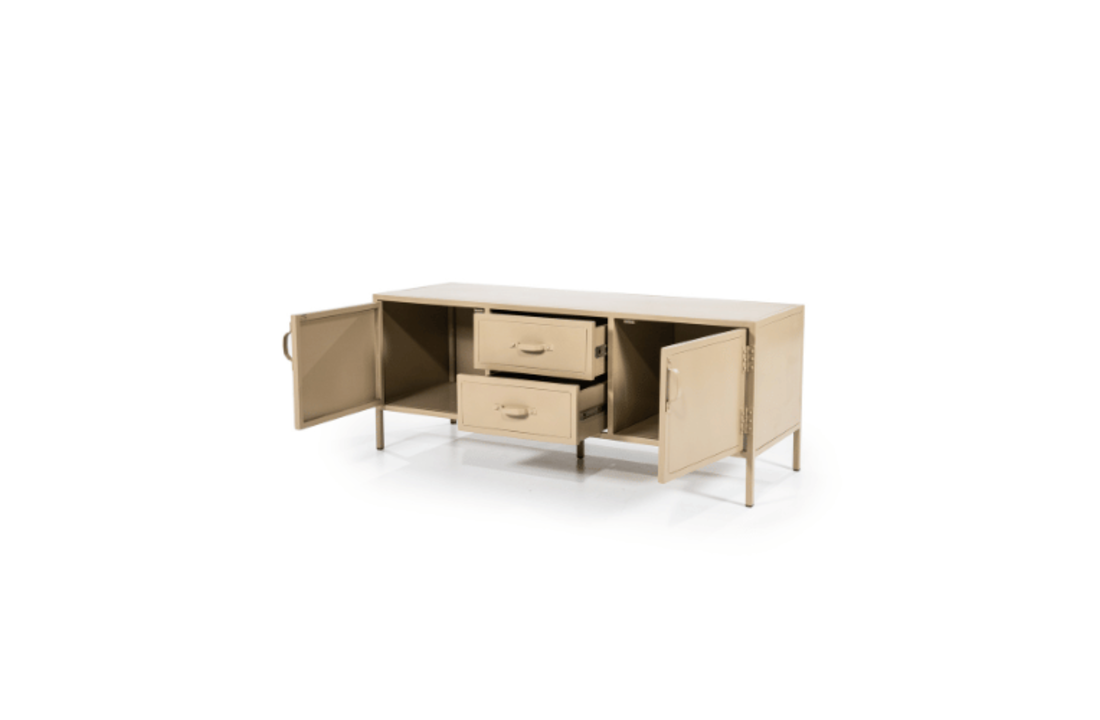 TV meubel Industrieel | 140cm - zand