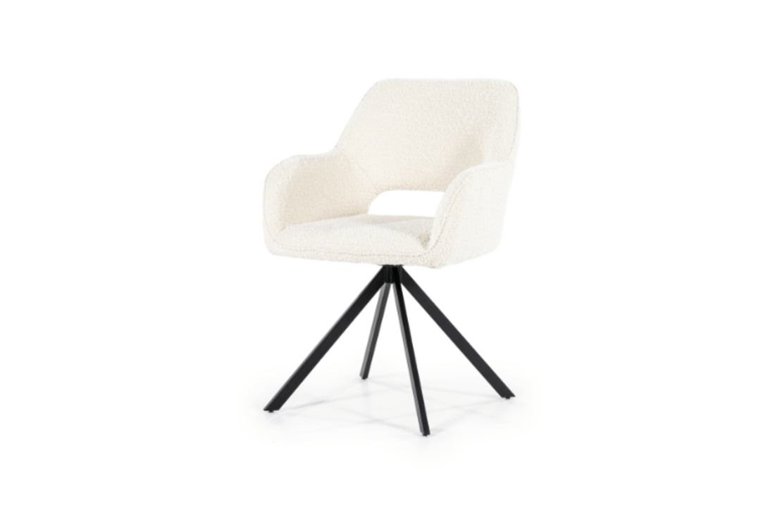 Eetkamerstoel Fabio - beige Spark