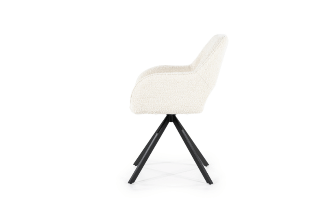 Eetkamerstoel Fabio - beige Spark