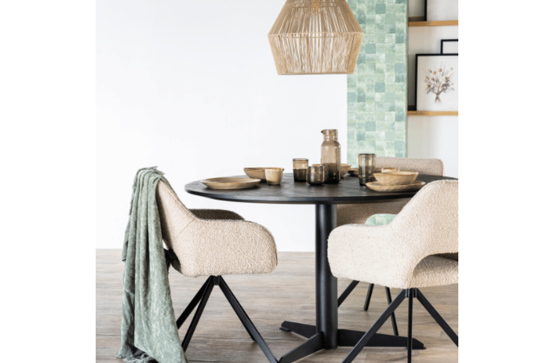 Eetkamerstoel Fabio - beige Spark