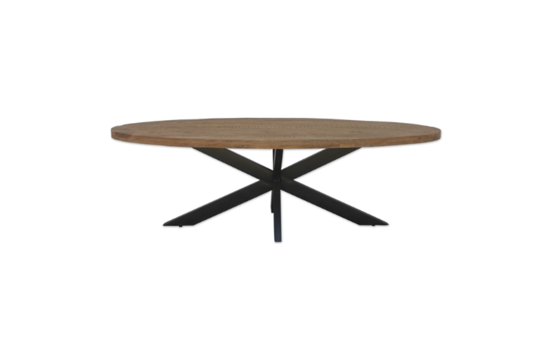 Ovale eettafel Brix Sturdy | 180 cm