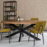 Ovale eettafel Brix Sturdy | 180 cm