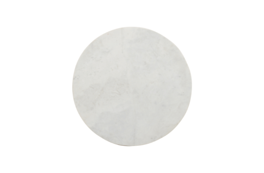 Salontafel Ryan | Wit marmer 70 cm