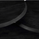 Salontafel Ohio Black | set van 3