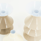 Kandelaar Yack - beige (set van 3)