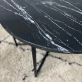 Salontafel Mex | Zwart marmer 75 cm
