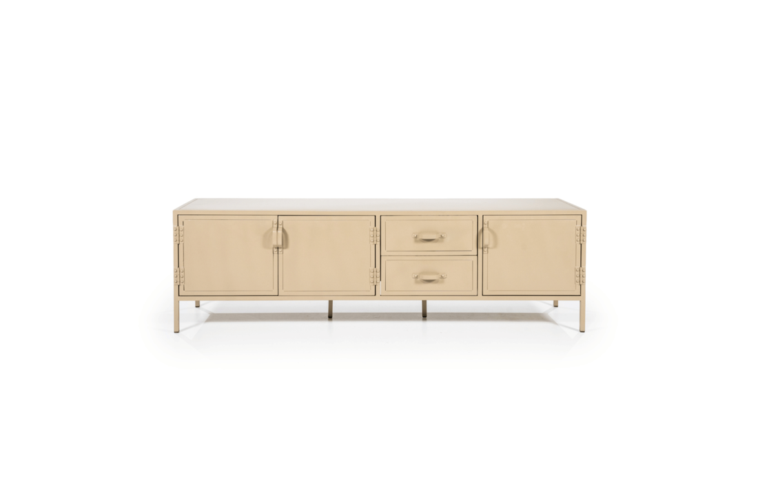 TV meubel Industrieel | 185cm - zand