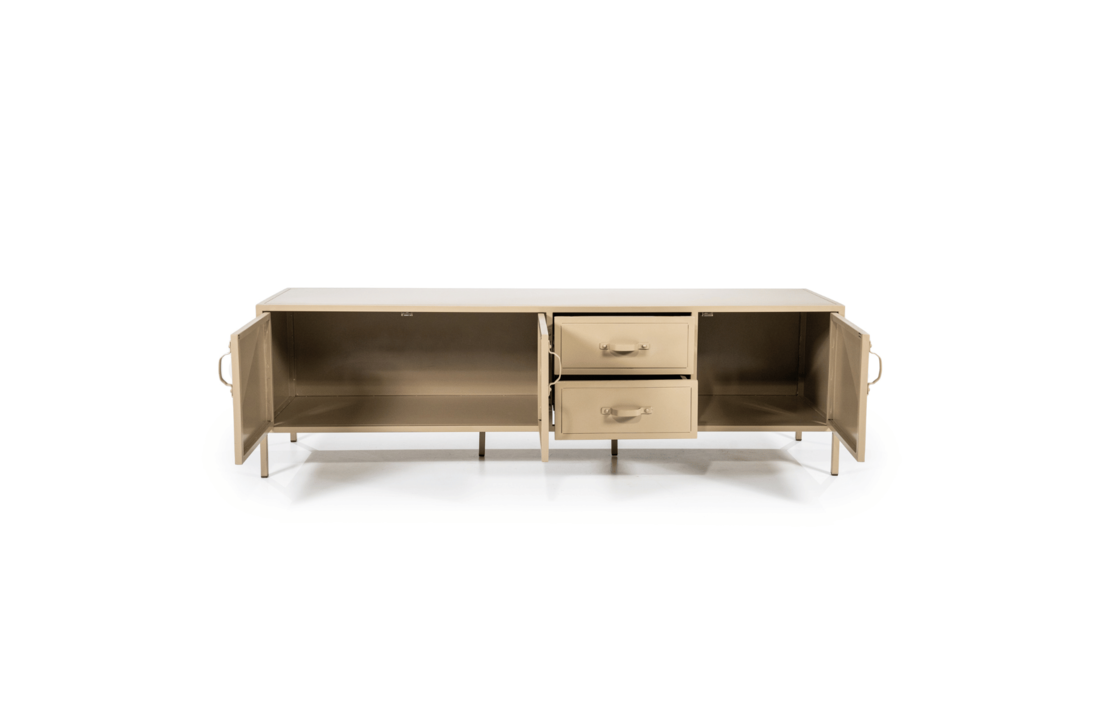 TV meubel Industrieel | 185cm - zand
