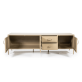 TV meubel Industrieel | 185cm - zand
