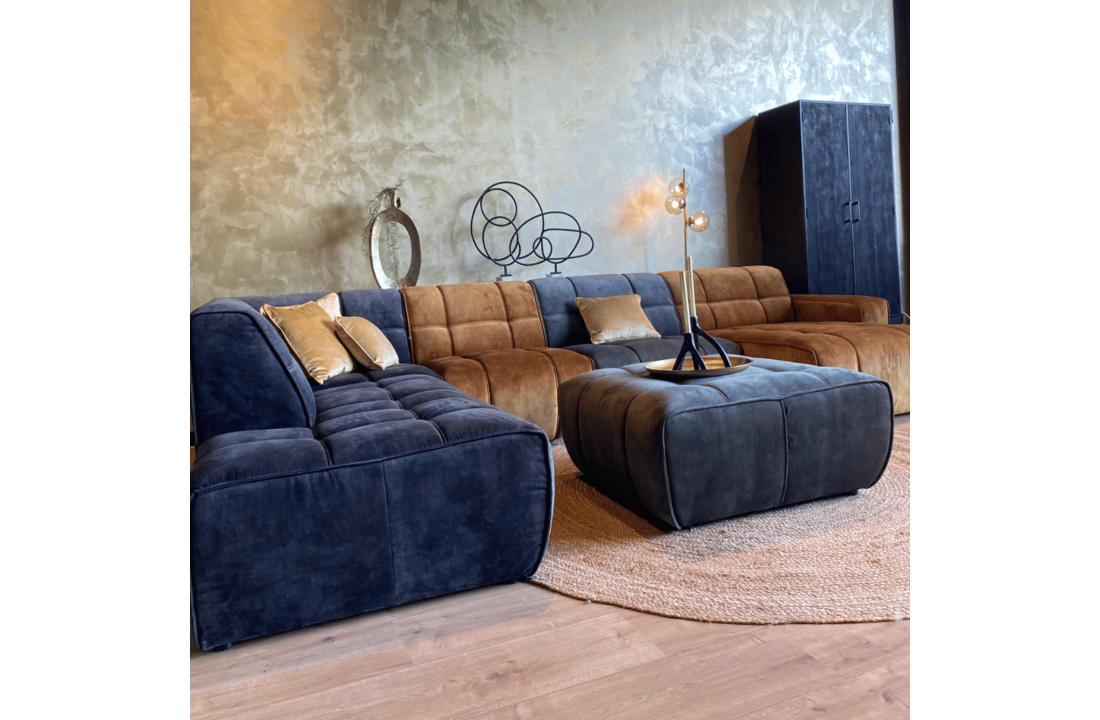 Elementenbank Boaz | Velvet stof
