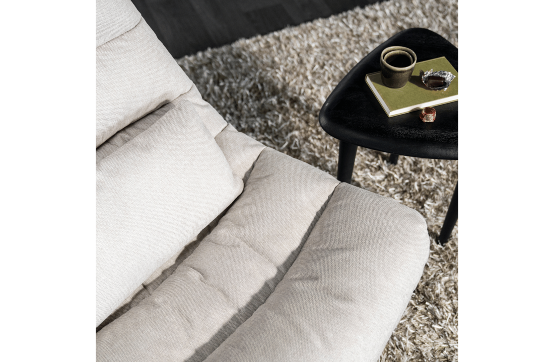 Fauteuil Cooper met kussen - beige Houston