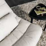 Fauteuil Cooper met kussen - beige Houston
