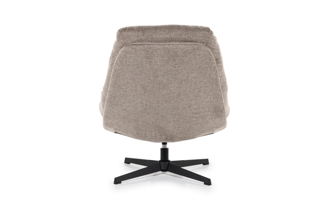 Fauteuil Cooper met kussen - bruin Houston