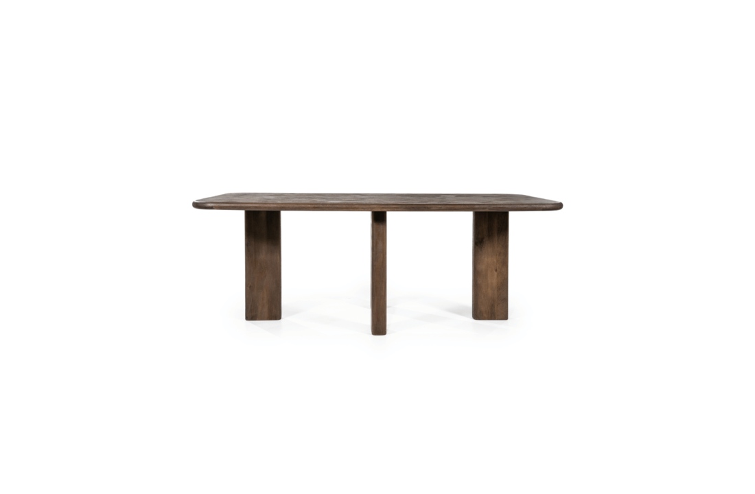 Eettafel Fynn 200x100x75 - bruin