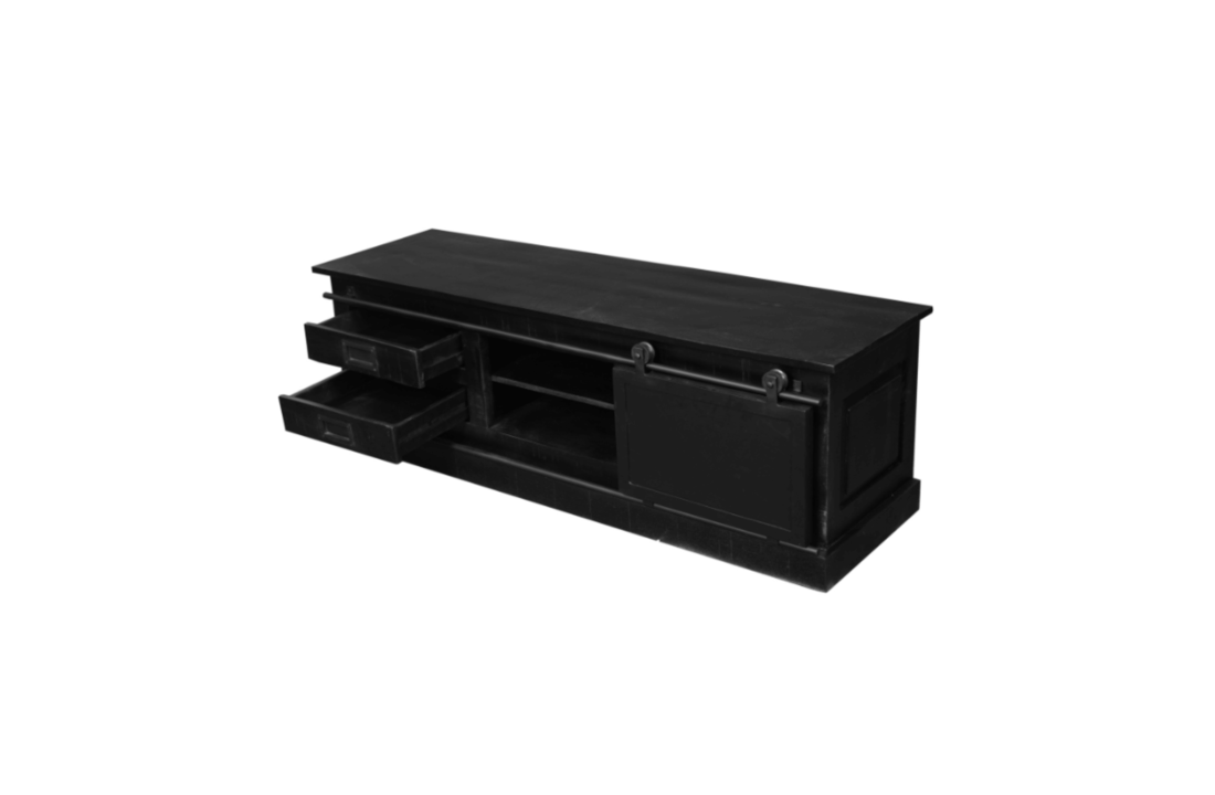 Tv meubel Nora Black 155 cm