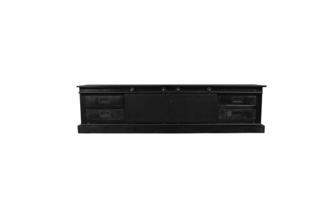 Tv meubel Nora Black 200 cm