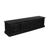 Tv meubel Nora Black 200 cm