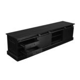Tv meubel Nora Black 200 cm