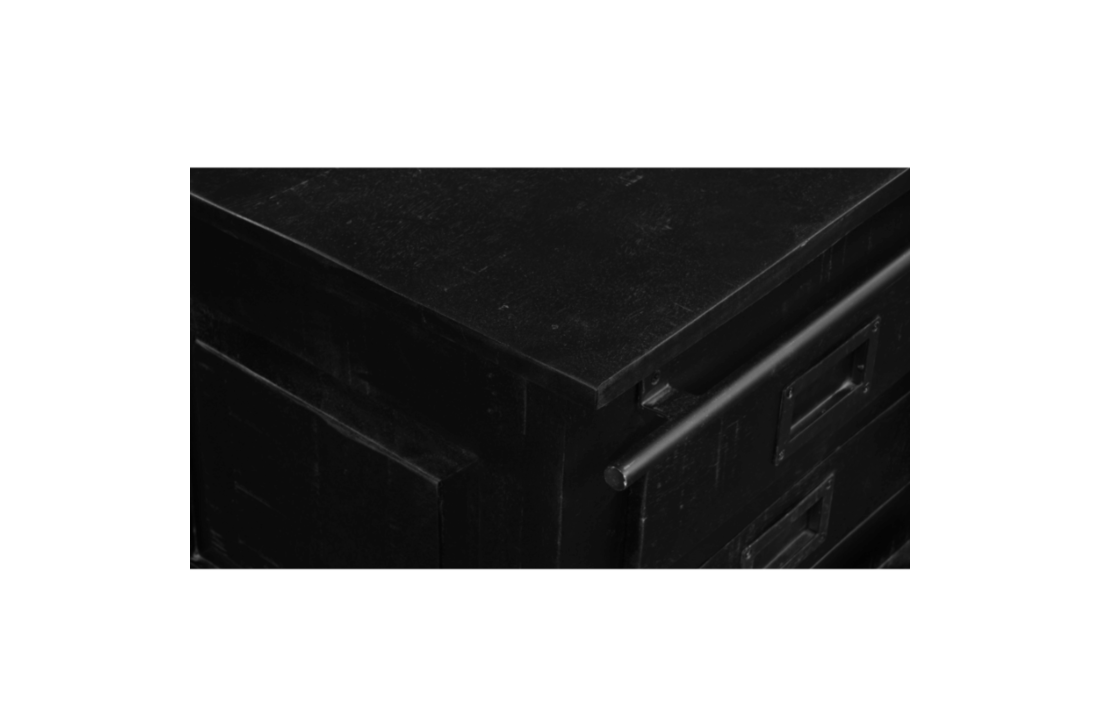 Tv meubel Nora Black 200 cm