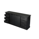 Dressoir Nora Black 200 cm